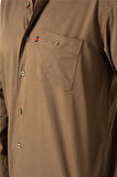BROTHERS ERKEK COMFORT FIT BASIC UZUN KOL TEK CEPLİ YIKAMALI GABARDİNGÖMLEK KANSAS LS ZEYTİN YEŞİLİ B01.242.427