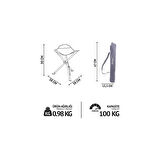 ORCAMP OUT-2370 HOKA 3 KAMP TABURESİ