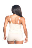Agraflı Balenli Karın Toparlayıcı Bel Korse Ten 2865t