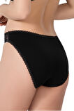 SİYAH MI Emay 1444 Modal Cotton Dantelli Külot