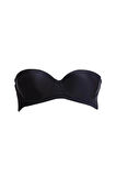 SİYAH MI Emay 702 Şeffaf Askılı Push-Up Sütyen