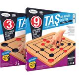 Redka 9 Taş 3 Taş Zeka Oyunu
