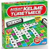 Ritoys Ahşap Kelime Türetmece Kelime Üretme Oyunu