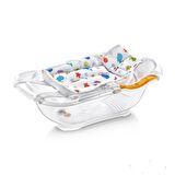 Babyjem Desenli Köpüklü File Beyaz