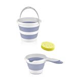Babyjem Katlanır Banyo Seti Mavi