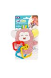 Babyjem Küçük Oyuncaklı Maymun Gül Kurusu