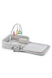 BABYJEM BABYNEST ÇANTA GRİ KARE