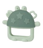 Babyjem Crabby Tutma Halkalı Silikon Diş Kaşıyıcı Soft Yeşil