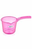 Babyjem Bebek Banyo Maşrapası Şeffaf Pembe