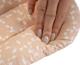 Babyjem Emzirme Yastığı Somon Çiçek