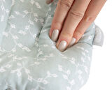 Babyjem Emzirme Yastığı Mint Çiçek