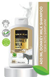 Donkey Milk Shampoo Hyaluronic Acid Provitamin B5 Vitamenin E Alae Vera Saç Köklerini Güçlendirir
