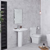 Rulopak Duvara Monteli Wc Fırçası (Krom)