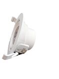 Rıo Led Spot 5W Cob Led Beyaz Kasa Yuvarlak Beyaz Işık