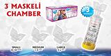 RABIR CHAMBER 3 MASKELİ AİLE BOYU  inhalasyon cihazı (HER YAŞA UYGUN )