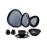Jumbo Browni Stoneware 28 Parça Kahvaltı/Servis Takımı