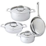 Jumbo 500.01.01.7556 Gurme (3PLY) 7 Parça Tencere Seti