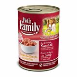 Pets Family Yetişkin Kuzu Etli Kedi Konservesi 400 Gr