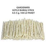 GARDENMİX SÜTLÜ BURGU KEMİK 4,5 GR 100 LÜ