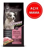 Crocus Kuzu Etli Pirinçli Yavru Köpek Maması 1 Kg AÇIK