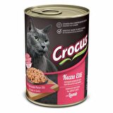 Crocus Kuzu Etli Kedi Yaş Mama 400gr