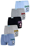 BYO2523 5 Lİ BOXER - TOP DESEN