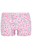 Kız Çocuk Boxer 5 Li Paket Karışık Renk