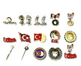 Atatürk Rozet Tekli Farklı Model - 1 adet