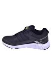 Jump Erkek Spor Ayakkabı Günlük Fileli Siyah/Neon 24865
