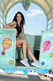 Jump 24711 Bayan Sneaker Spor Ayakkabı Gri / Yeşil
