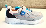 Jump 28122 Çocuk Spor Ayakkabı Gri / Somon