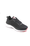 Jump 29828 Kadın Sneaker Günlük Spor Ayakkabı Siyah - Somon