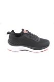 Jump 29828 Kadın Sneaker Günlük Spor Ayakkabı Siyah - Somon