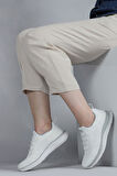 Jump 29920 Kadın Bağcıksız Sneaker Ayakkabı Beyaz