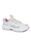 Jump 29943 Kadın Sneaker Spor Ayakkabı Bej - Pembe