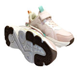 Jump 31098f Çocuk Sneaker Spor Ayakkabı Pembe - Bej