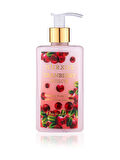 Nurxos 9886 Cranberry Kızılcık Hediyelik Kutulu 3'lü Set Vücut Spreyi & Losyon & Duş Jeli 