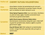 Nurxos 9887 Cherry Kiraz Hediyelik Kutulu 3'lü Set Vücut Spreyi & Losyon & Duş Jeli 
