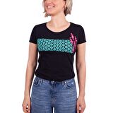 Biggdesign Ana Tanrıça Siyah Kadın T-Shirt Siyah-S