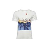 Biggdesign Mr. Allright Man Beyaz Erkek T-Shirt Beyaz-S