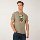 Biggdesign Nature Maceraperest Erkek T-shirt Çok Renkli-XL