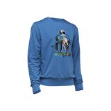 Biggdesign Nature Ormanın Kralı Erkek Sweatshirt Lacivert-M