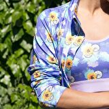 Biggdesign Nature Fermuarlı Kadın Sweatshirt Çok Renkli-S