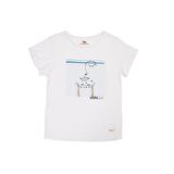 Biggdesign Faces Hope Kadın T-Shirt Beyaz-L