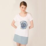 Biggdesign Nazar Beyaz T-Shirt Beyaz-S