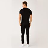 Biggdesign Faces OutFit Erkek T-Shirt Siyah-XL