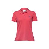 Anemoss Gemici Martı Kadın Polo Yaka T-Shirt Pembe-S