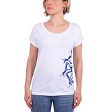 Biggdesign Bc 3000 Geyik T-Shirt Beyaz-S