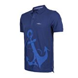 Anemoss Çapa Lacivert Erkek Polo Yaka T-Shirt Lacivert-S