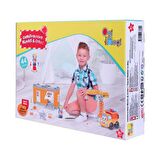 Ogi Mogi Toys İnşaat Bloklar ve Vinç 44 Parça